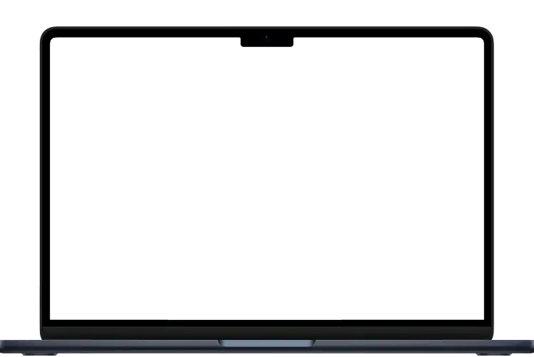 Bezel de um Macbook Air